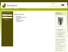 Tablet Screenshot of hettuincentrum.nl